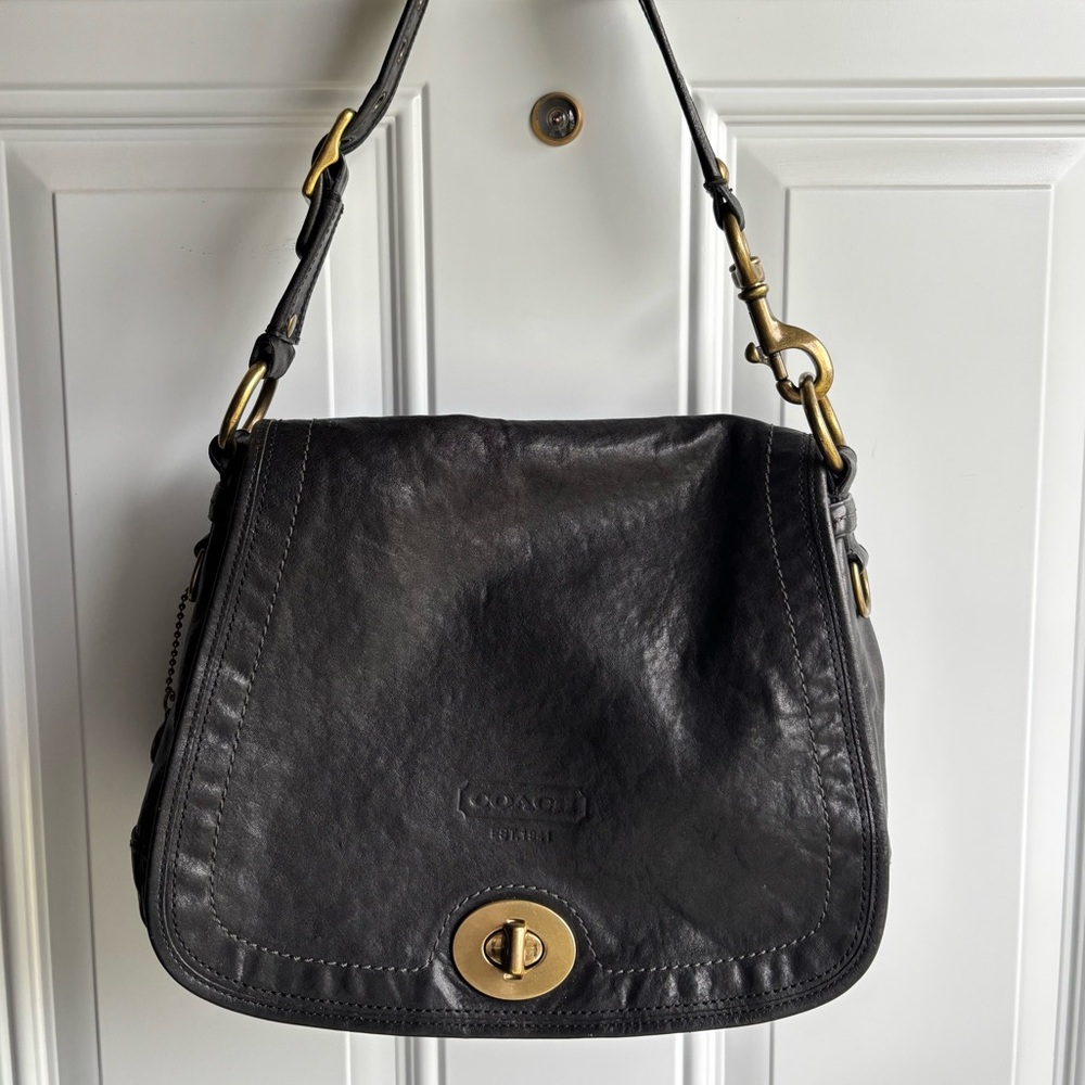 Coach 65th Anniversary Shoulder Flap Bag